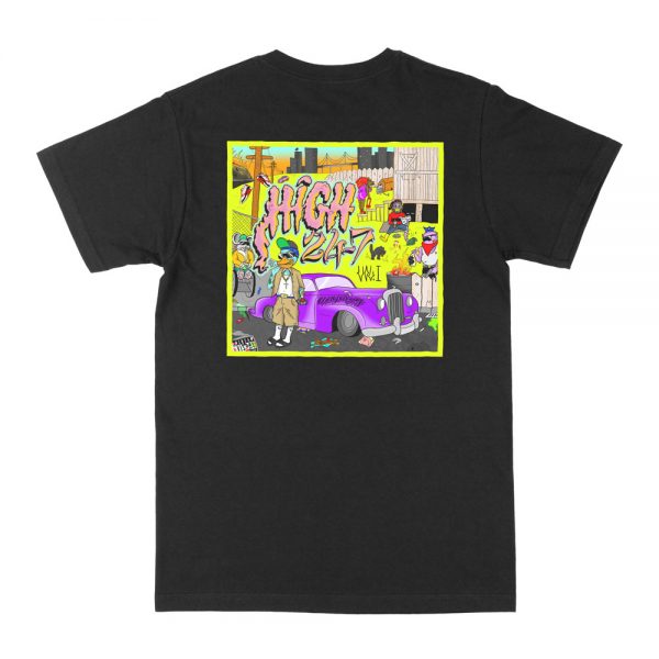T-Shirt High 24/7 V2 Dirty Dagoes © 2021