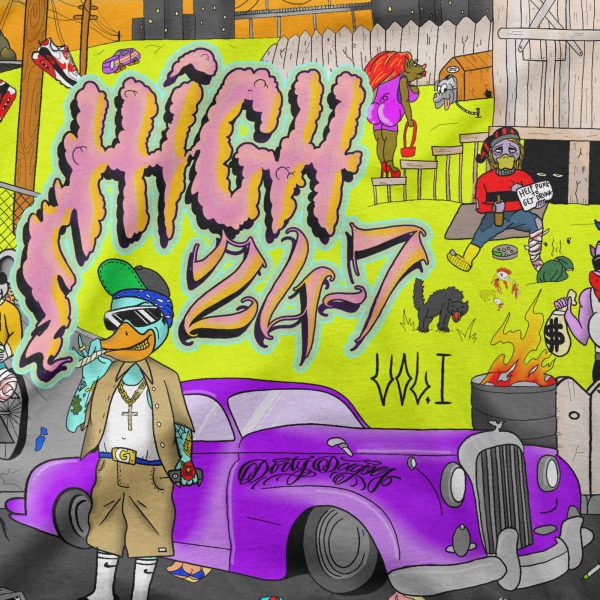 T-Shirt High 24/7 V2 Dirty Dagoes © 2021